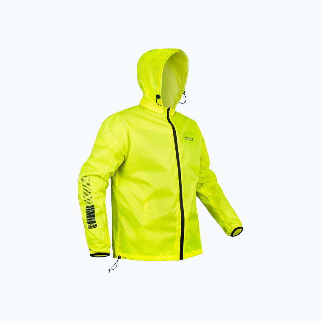 Rynox H2GO Pro 3 Rain Jacket Hi-Viz Green