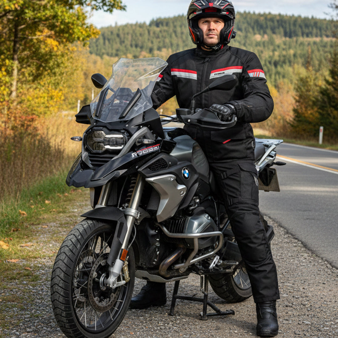 Rynox Stealth Air Pro Jacket Black Red