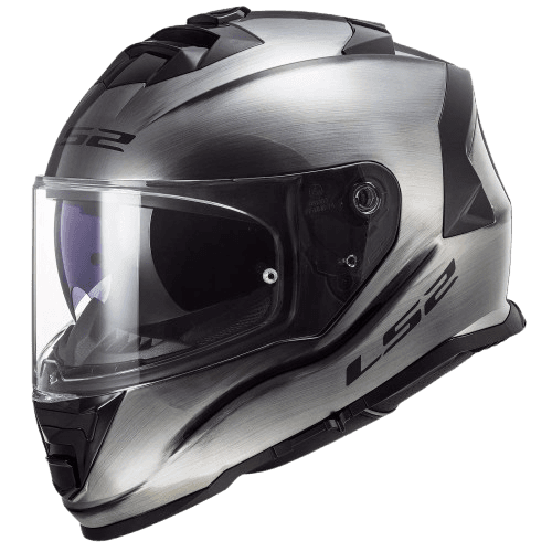 LS2 FF800 Storm II Solid Jeans Titanium Gloss