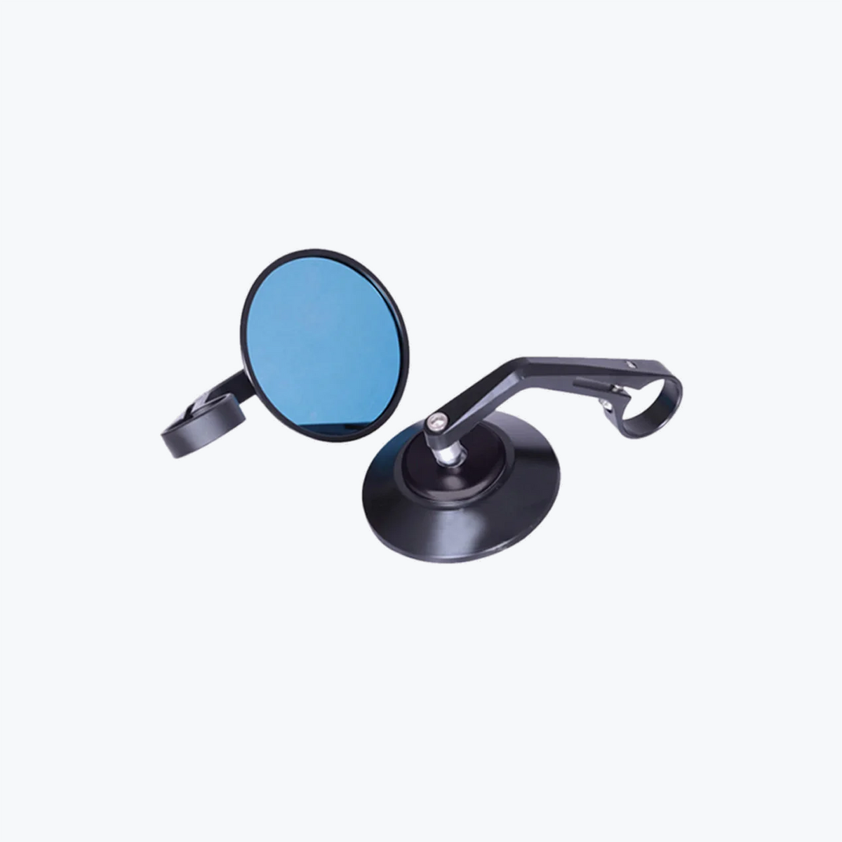Rizoma CNC GT Round Mirror Black