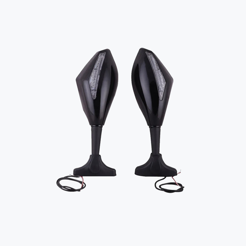 Exclusive 1 Side LED Indicator Mirror
