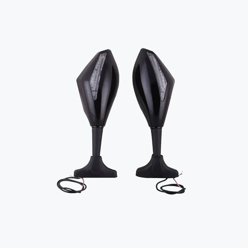 Exclusive 1 Side LED Indicator Mirror