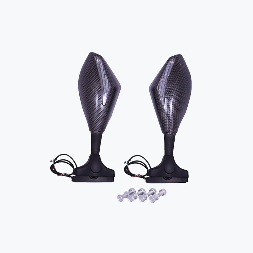 Indicator Mirror Carbon Dual Side