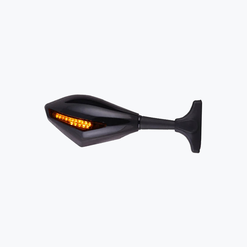 CBR 2 Side Indicator Mirror-Black