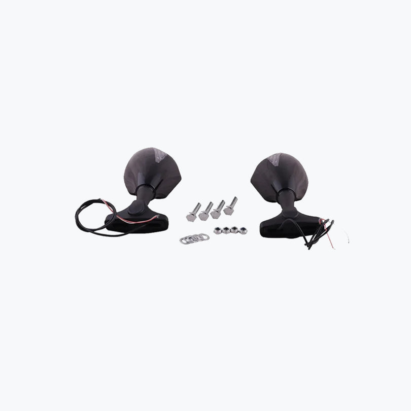 CBR 2 Side Indicator Mirror-Black