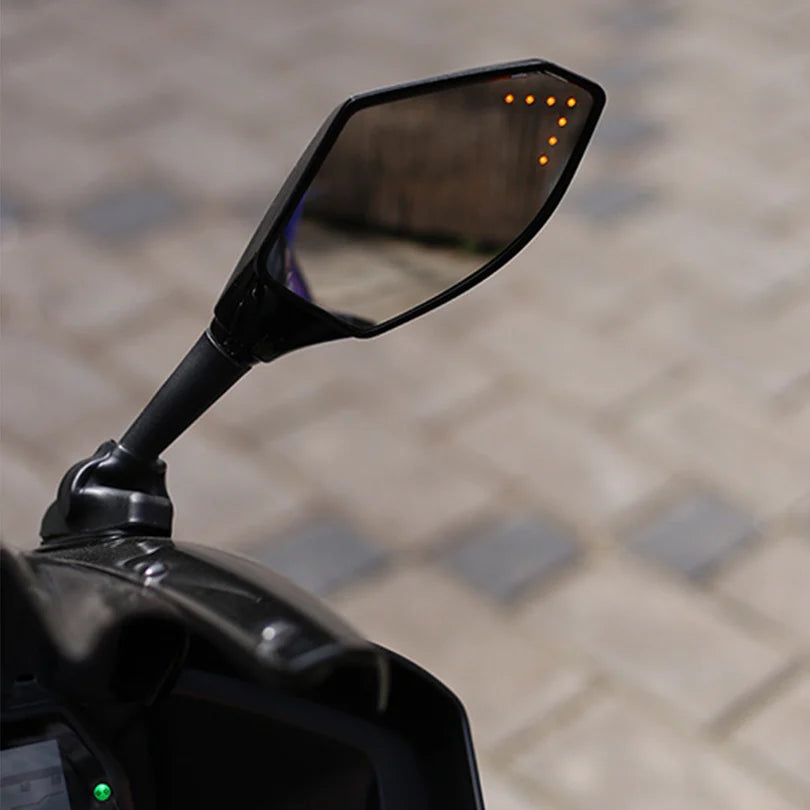 CBR 2 Side Indicator Mirror-Black