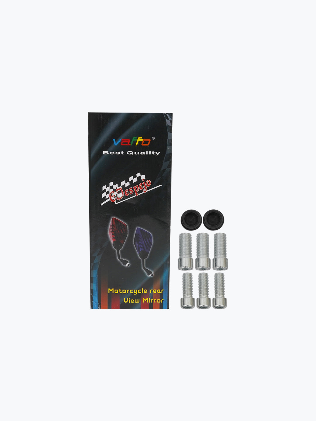 VAFFO Universal Mirror Carbon Black
