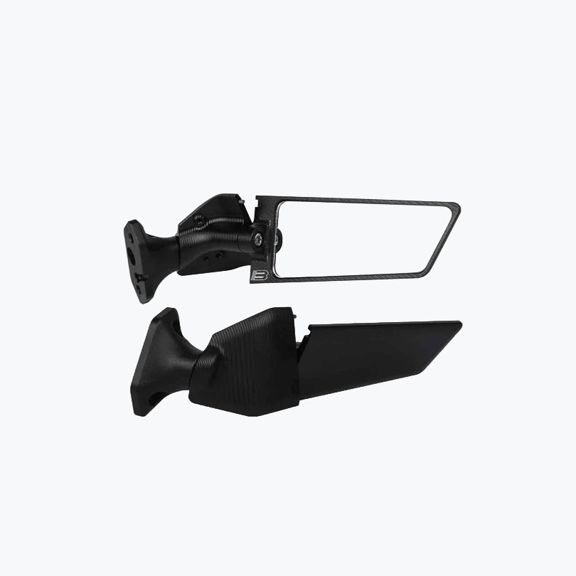 Super Stealth Wing Fin Mirror for Yamaha R15 V4