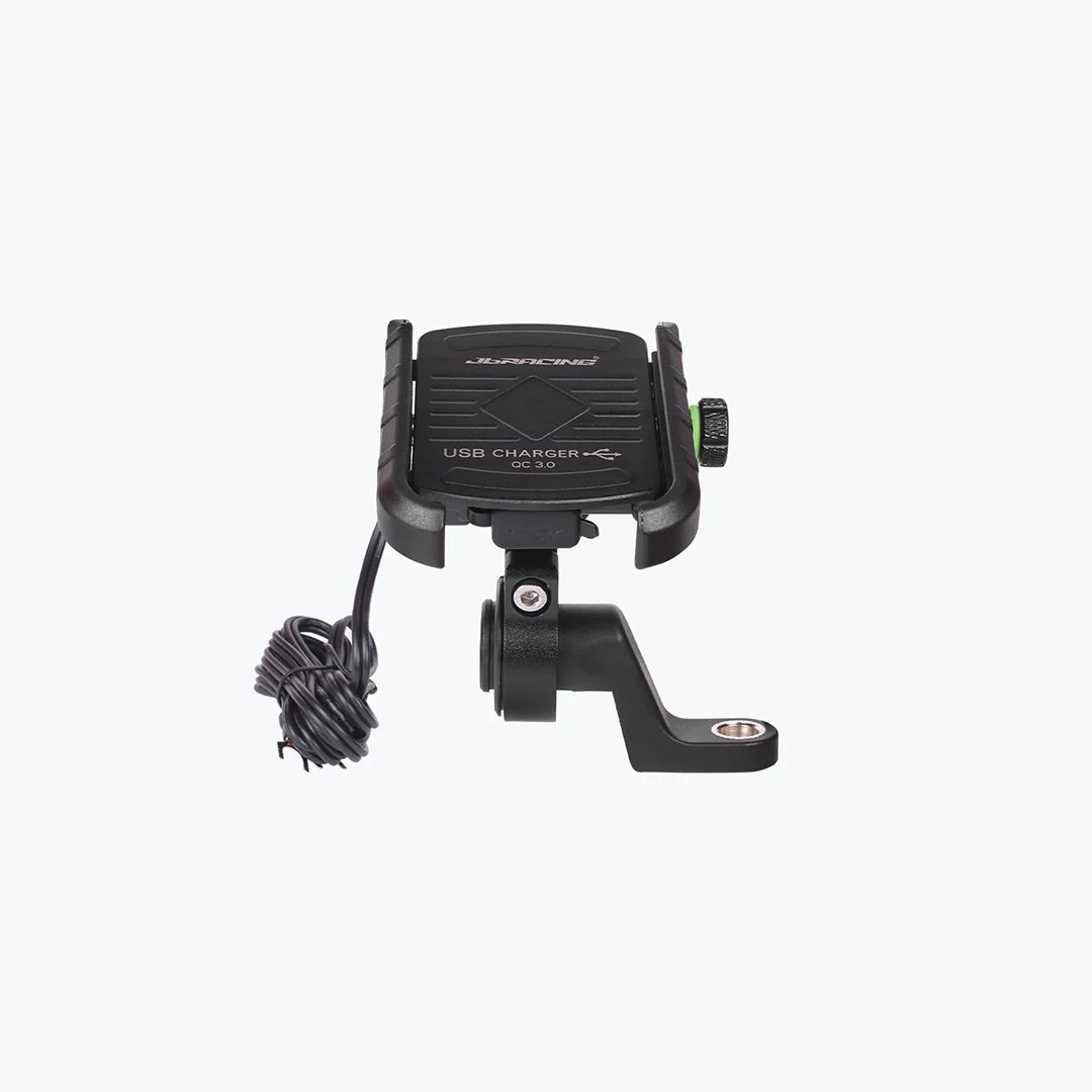 Jb Racing Universal M8 Mobile Holder USB Charger Motorcycle | Autonity