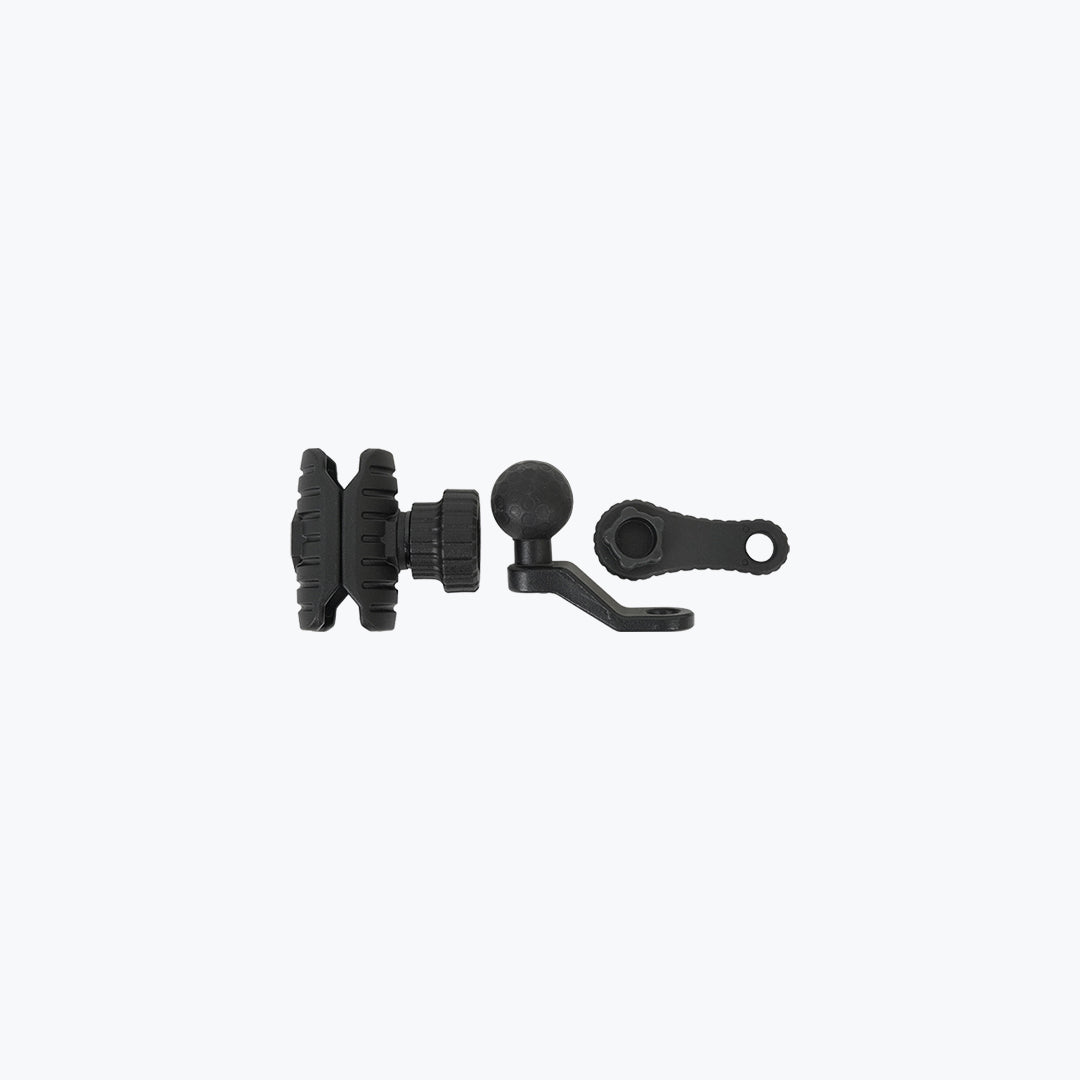HJG Universal Mobile Holder Mirror Mount for Motorcycles and Scooters