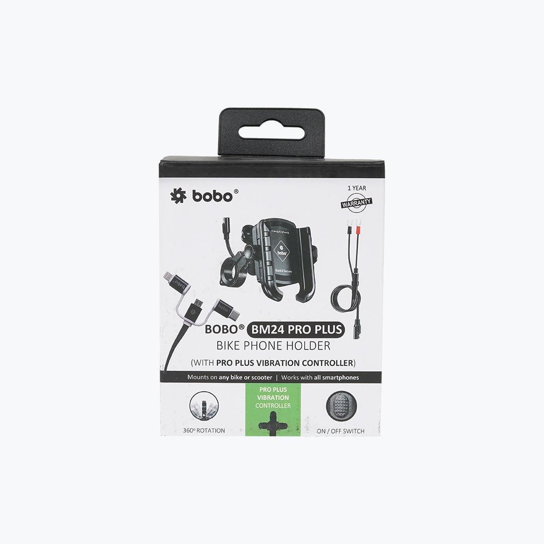 BOBO BM24 Pro Plus Bike Phone Holder with 36W USB-C Charger