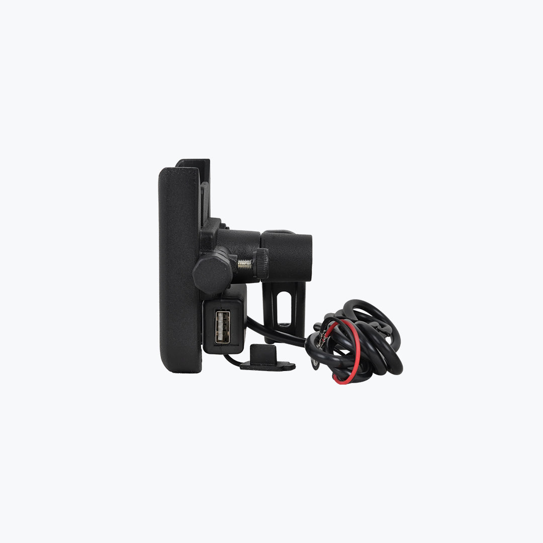 SUMOCHEPIN Mobile Holder With USB Charger Mirror Mount