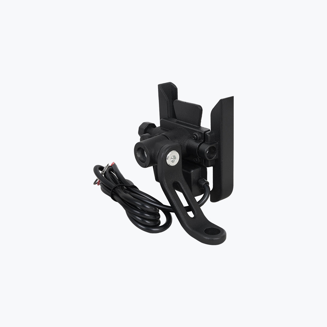 SUMOCHEPIN Mobile Holder With USB Charger Mirror Mount