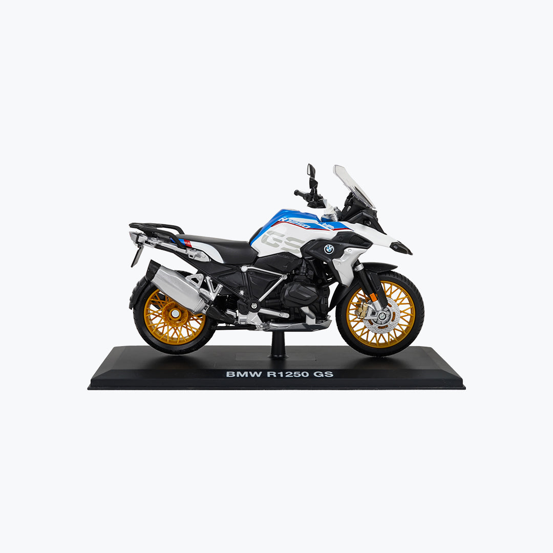 Maisto BMW R1250 GS 1:12 Scale Model Bike – Die-Cast Motorcycle Collectible