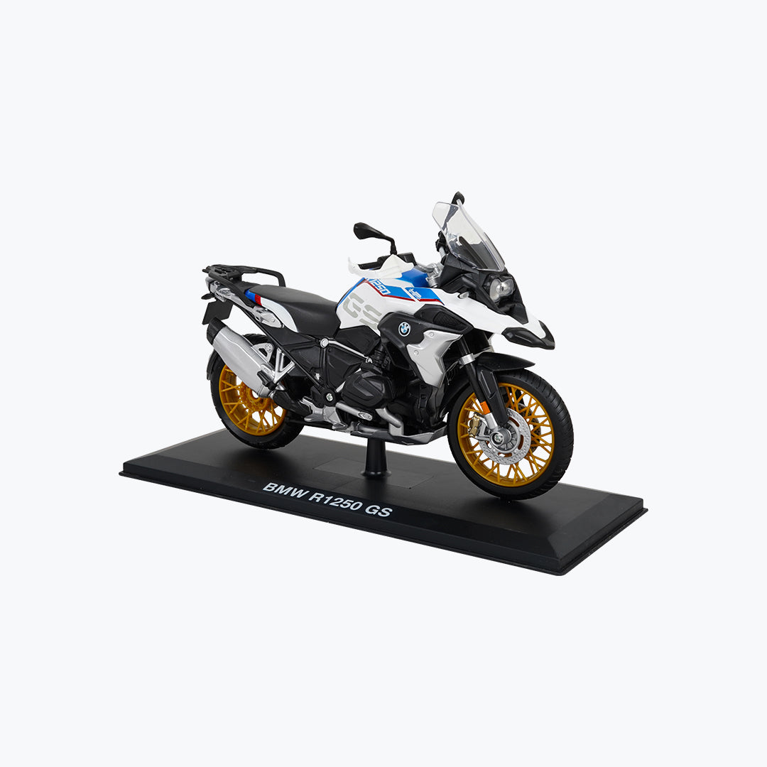 Maisto BMW R1250 GS 1:12 Scale Model Bike – Die-Cast Motorcycle Collectible