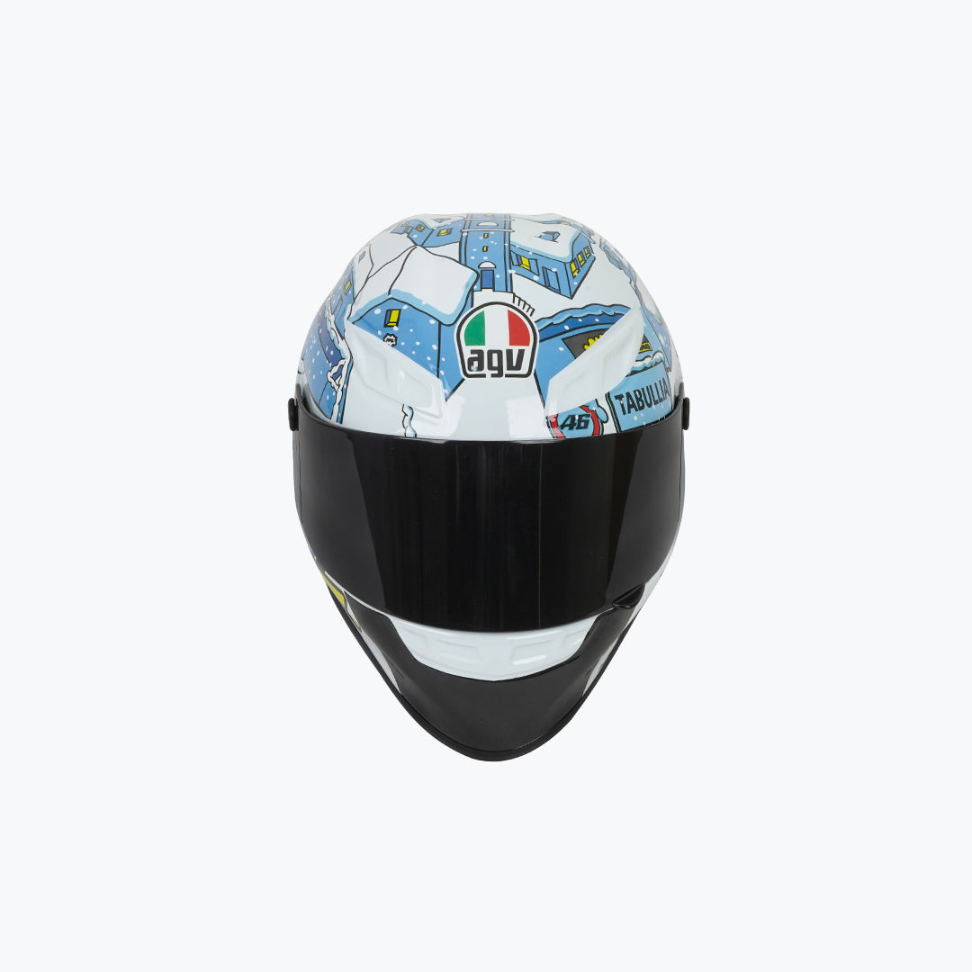 AGV Tabullia 46 Scale Model Helmet Blue White