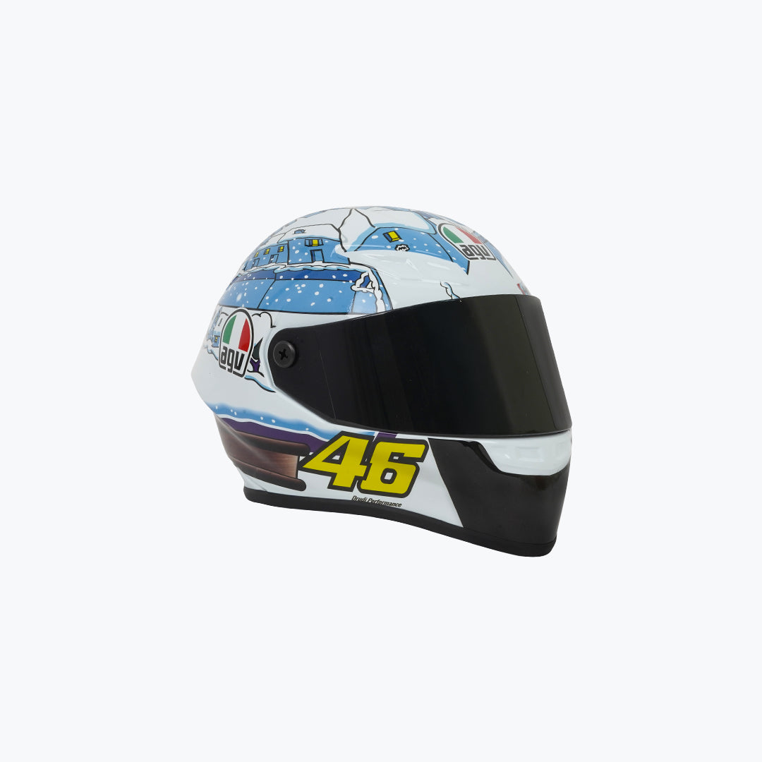 AGV Tabullia 46 Scale Model Helmet Blue White