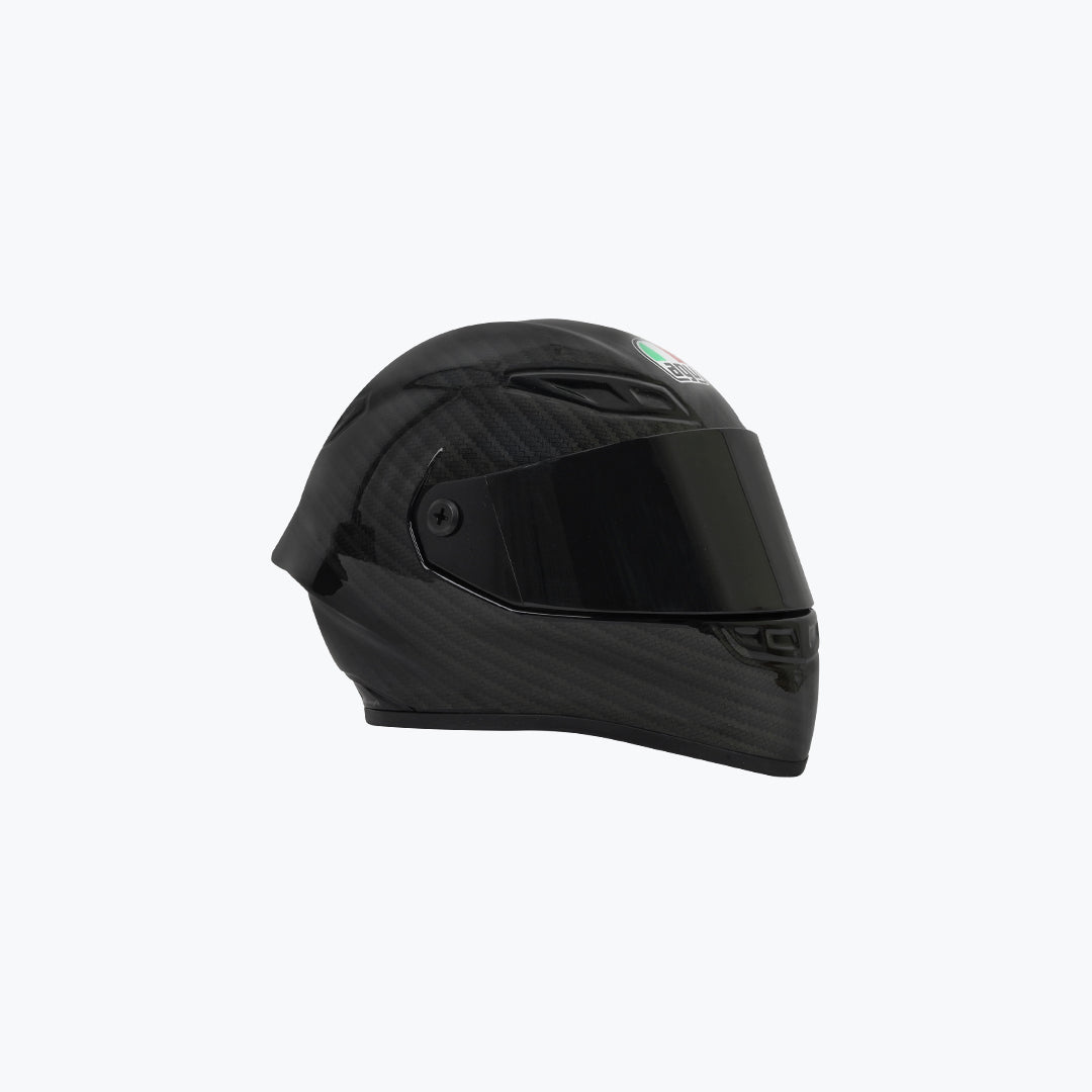 AGV Carbon Scale Model Helmet Gloss Black