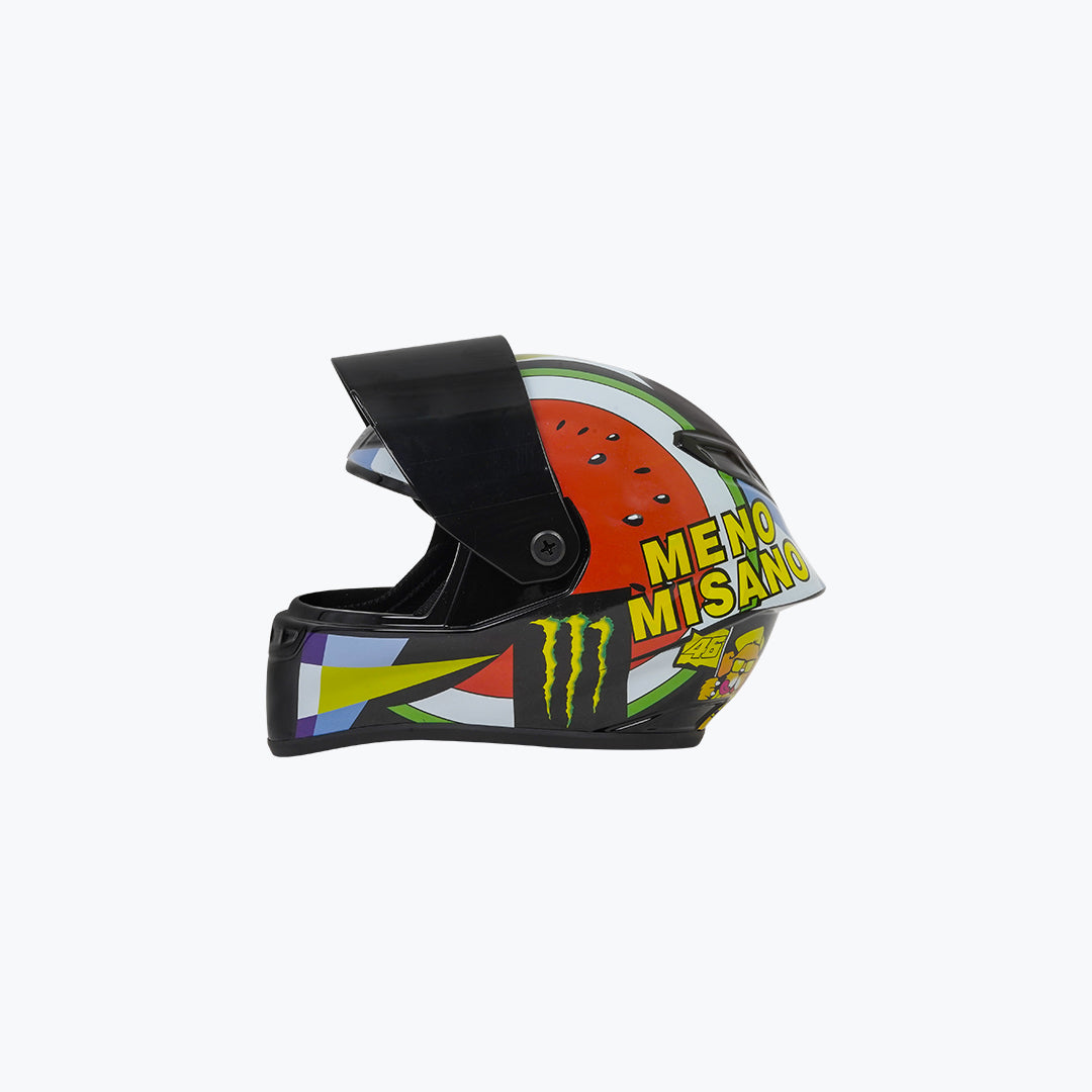 AGV 46 Meno Misano Scale Model Helmet Watermelon