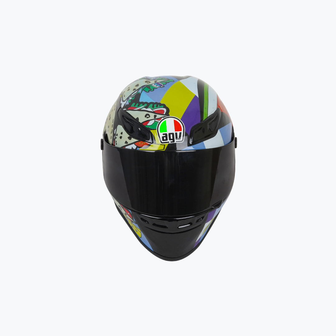 AGV 46 Meno Misano Scale Model Helmet Watermelon