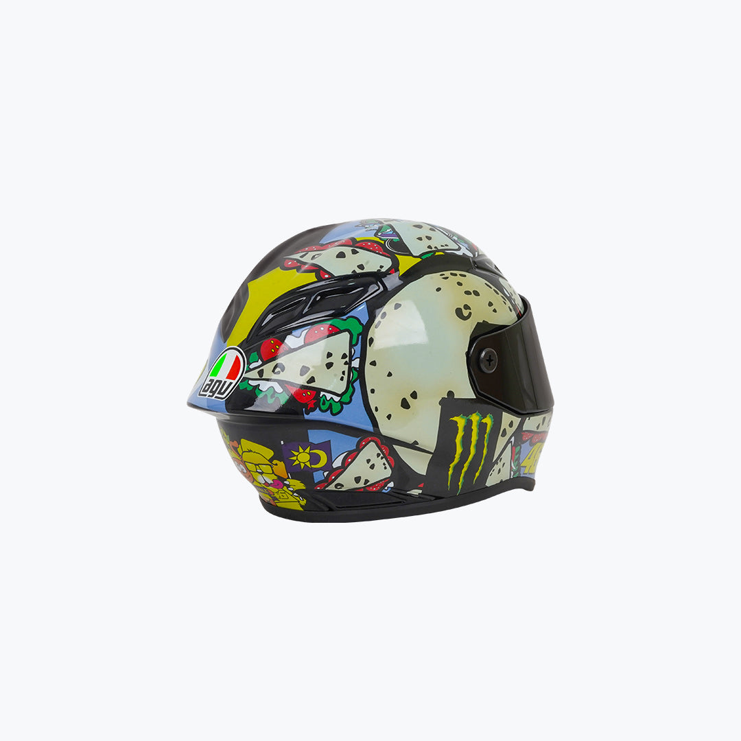 AGV 46 Meno Misano Scale Model Helmet Watermelon