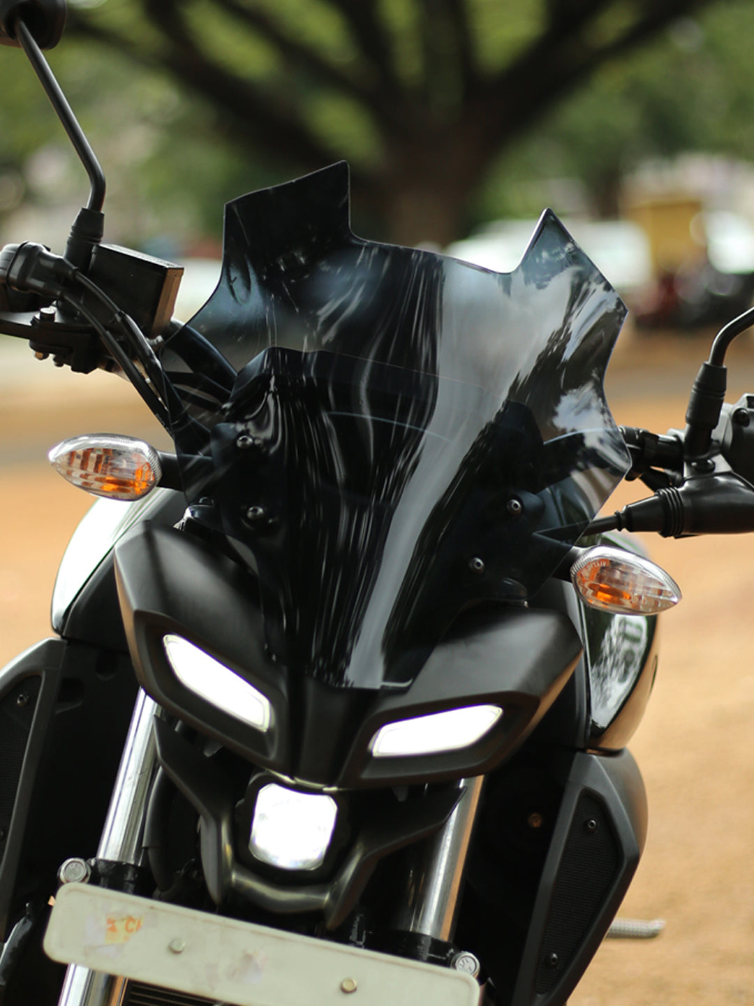 MT-15 Dark Warrior Visor