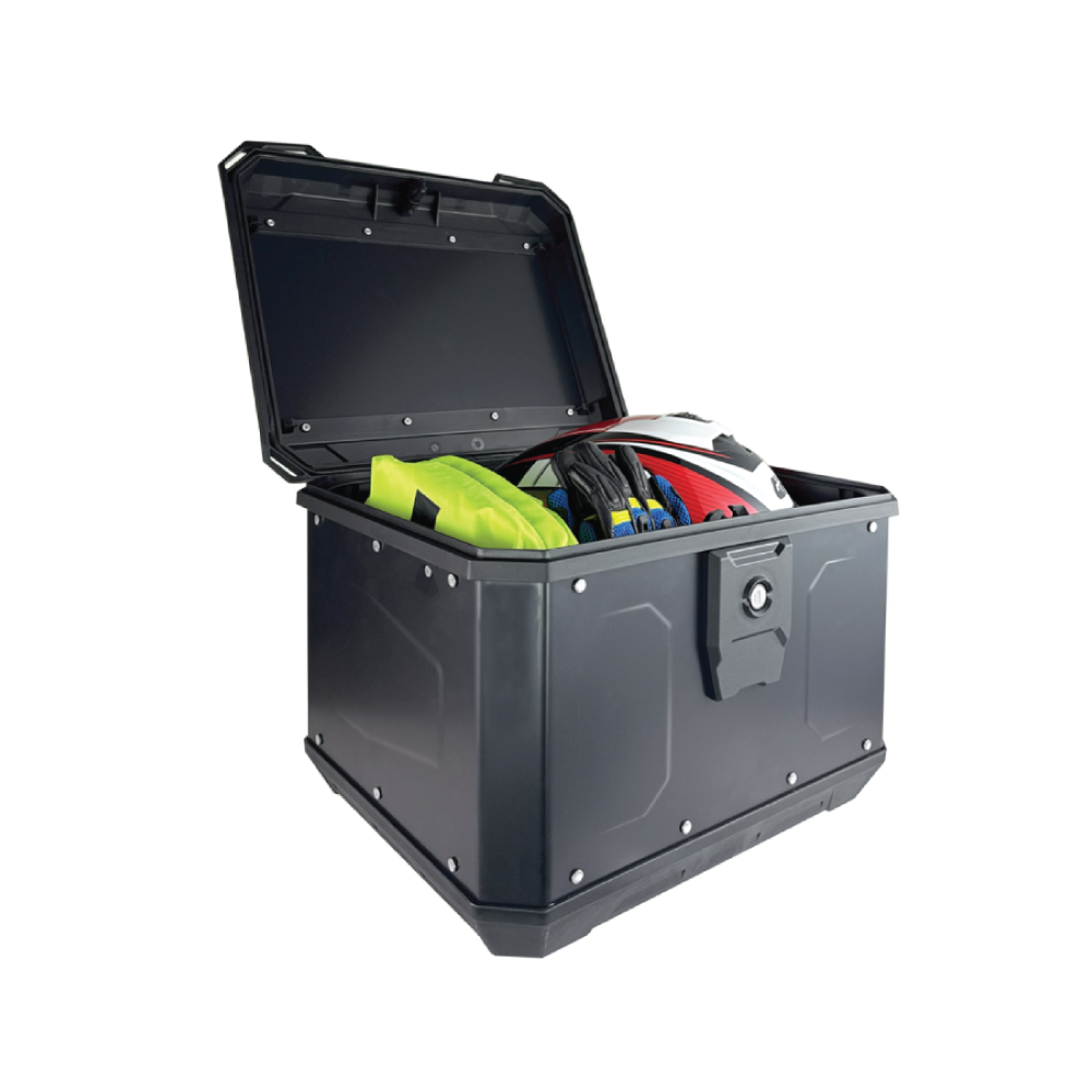 GIVI Matterhorn Aluminium Waterproof Top Case Black Painted 47L MTN47B