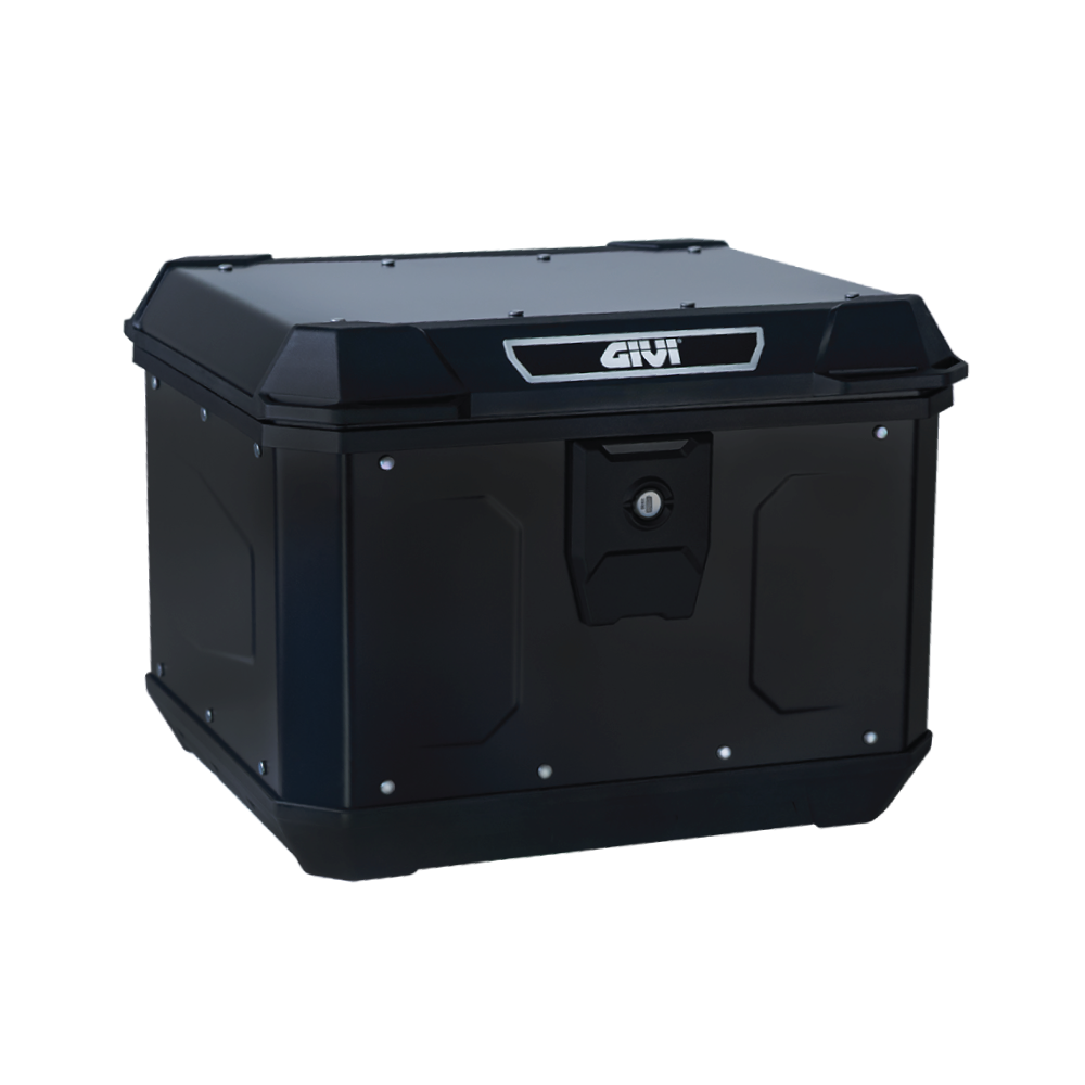 GIVI Matterhorn Aluminium Waterproof Top Case Black Painted 47L MTN47B
