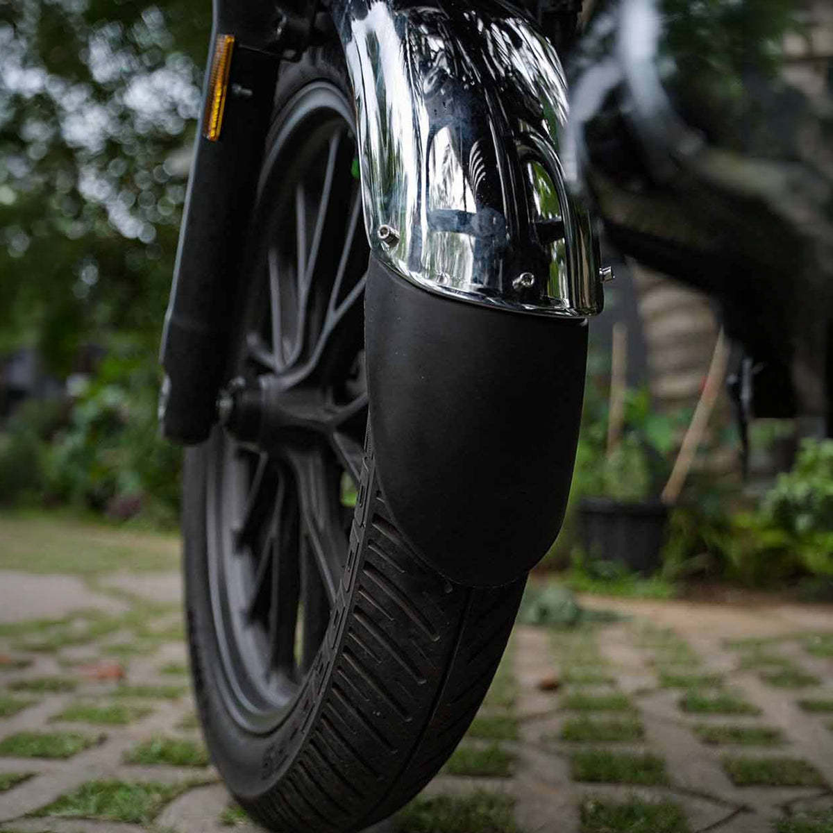 JB Racing Mudguard Extender for Honda Hness CB350 Black