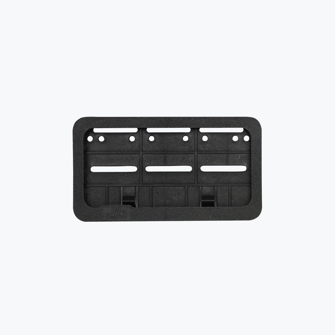 JB Racing Rear Number Plate Beading Set – Bike (Black)