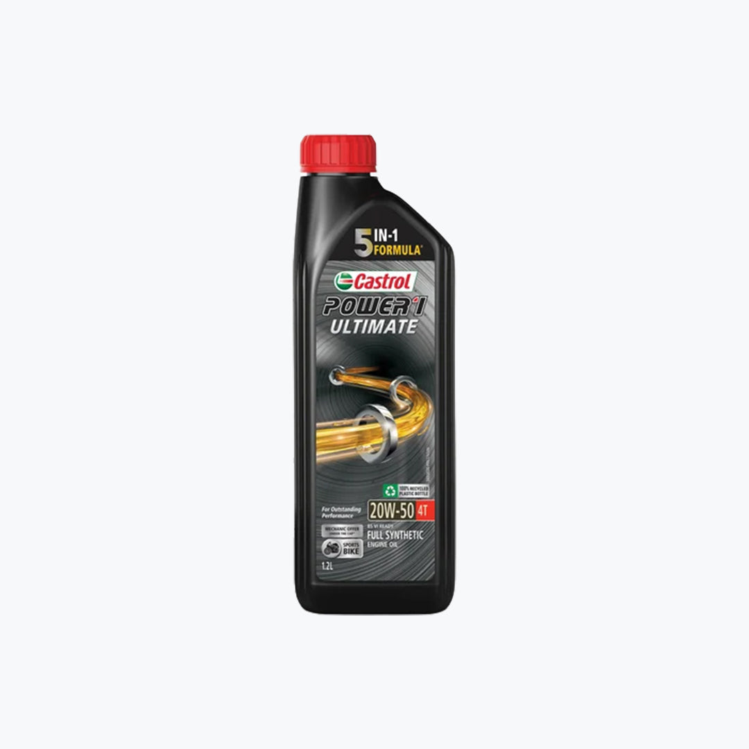 Castrol POWER1 Ultimate 20W50 4T Engine Oil 1.2L