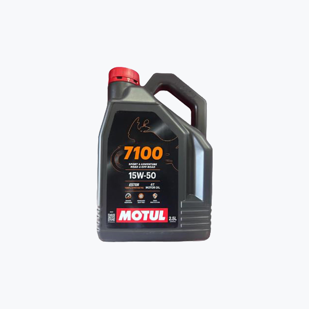 Motul 7100 4T 15W50 Motorcycle Engine Oil 2.5L