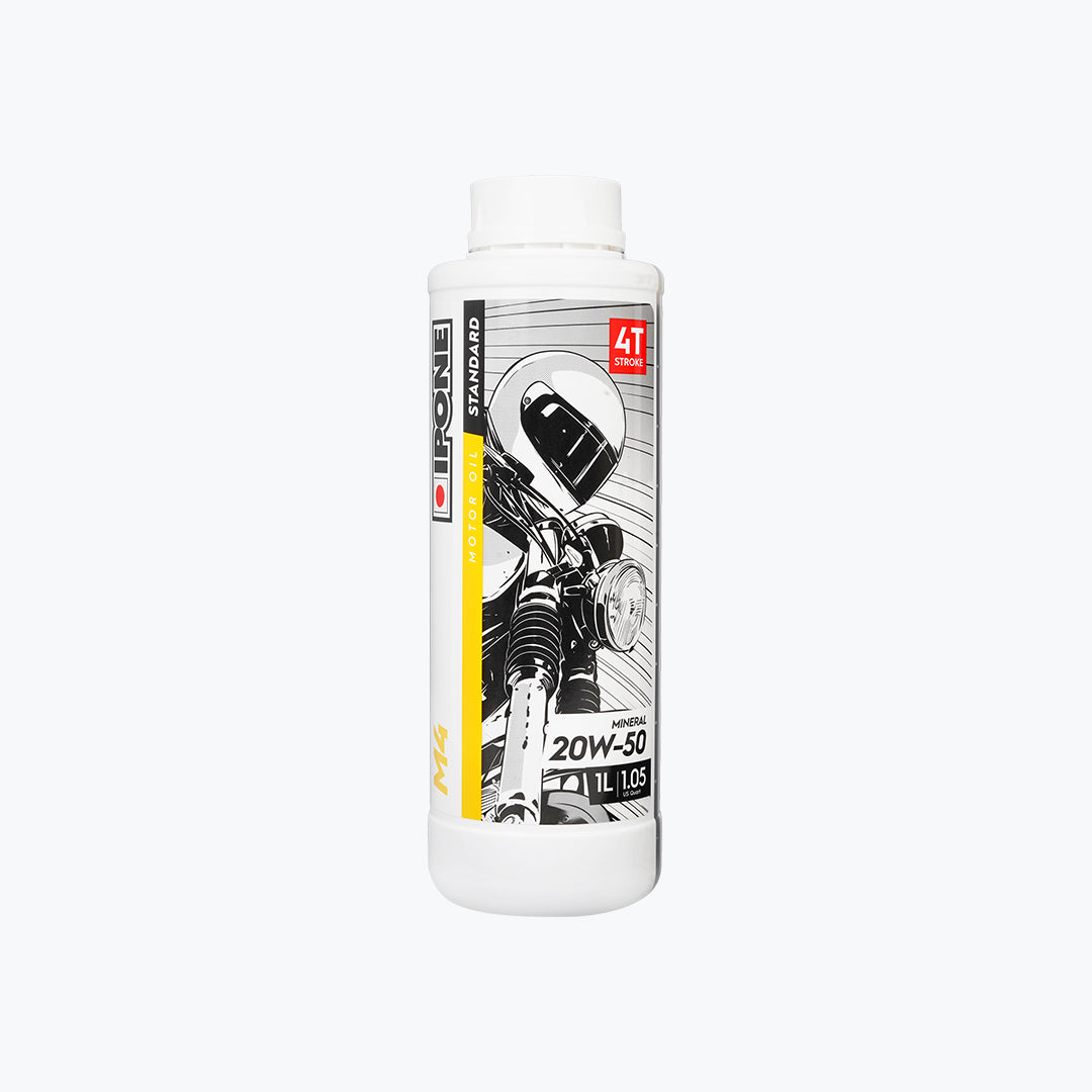 IPONE M4 Standard 4T Mineral Motorcycle Engine Oil 1L (10W-30 / 10W-40 / 20W-50)