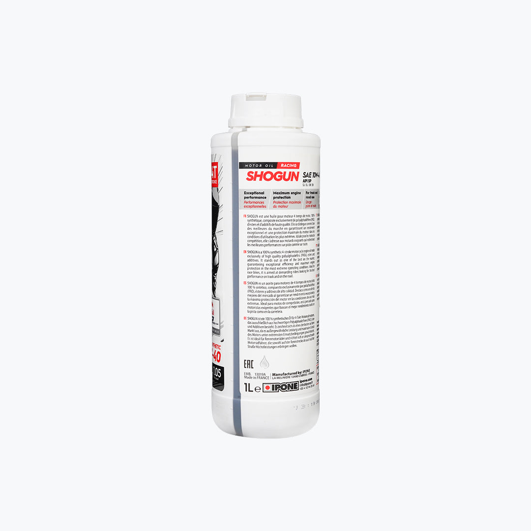 IPONE Shogun Racing 4T Synthetic Engine Oil 10W-40 1L