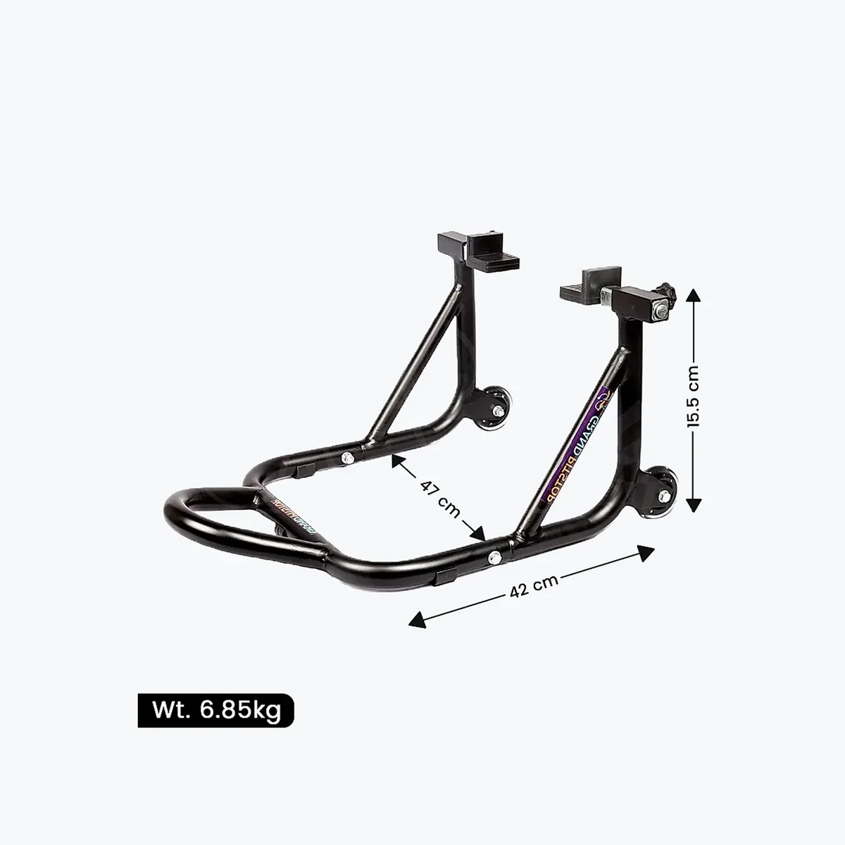 Grand Dismantable Paddock Stand Black