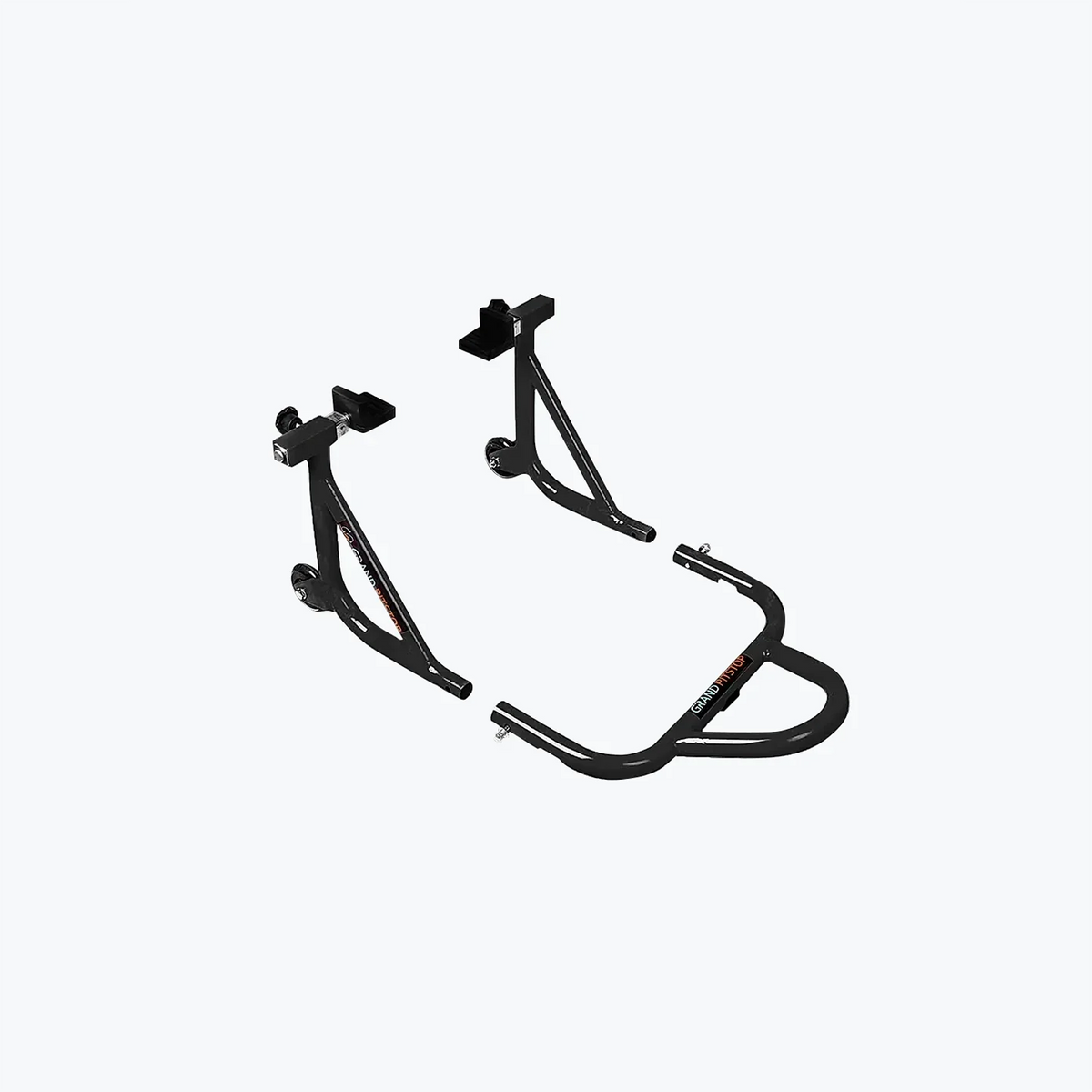 Grand Dismantable Paddock Stand Black