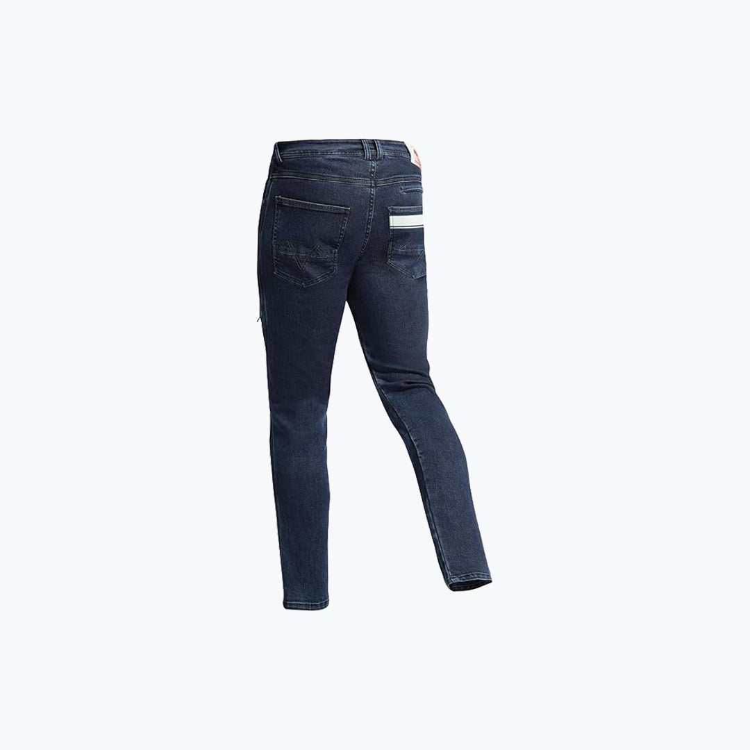 Moto Garuda X Scape Denim Riding Pant Ion Blue – Protective Motorcycle Jeans