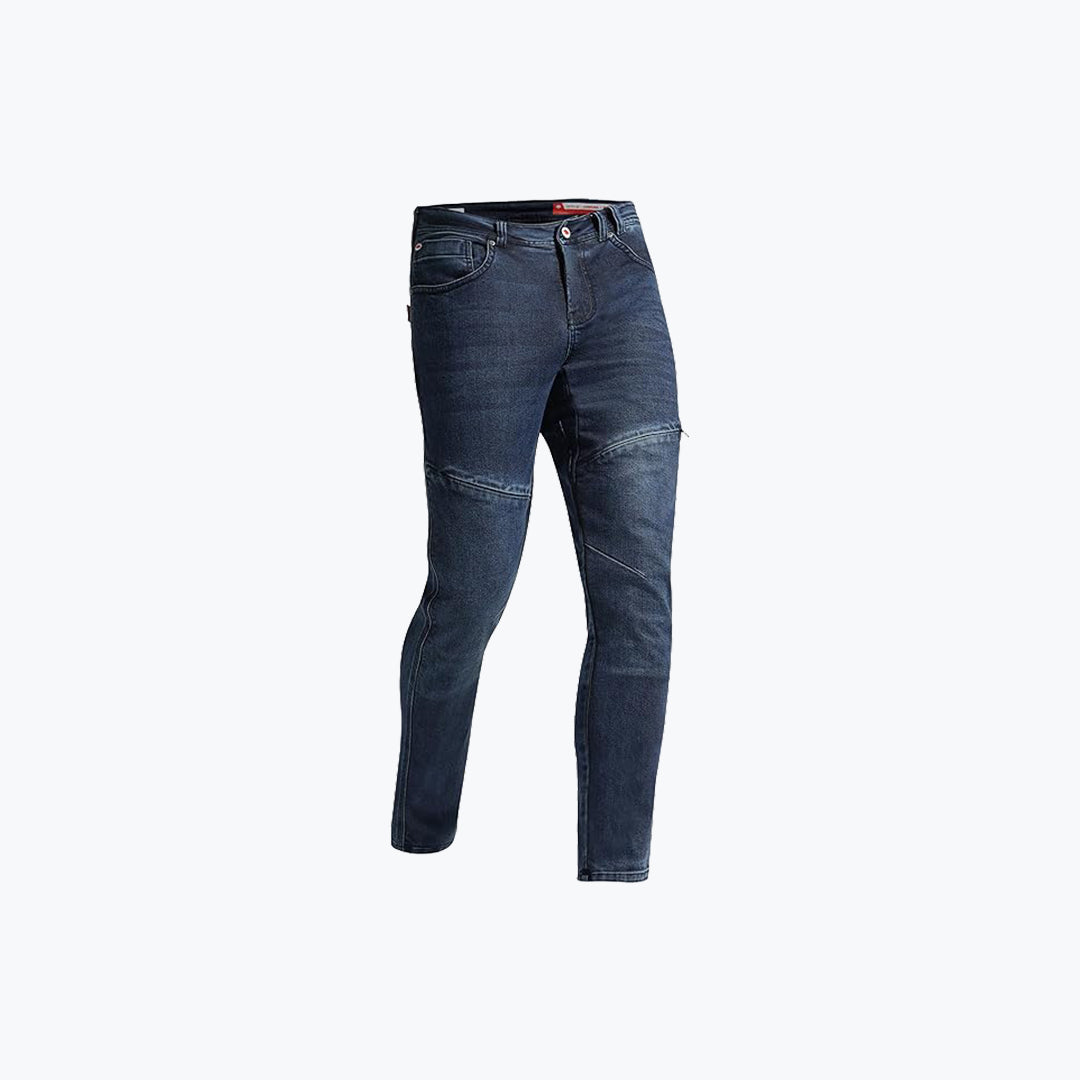 Moto Garuda X Scape Denim Riding Pant Ion Blue – Protective Motorcycle Jeans