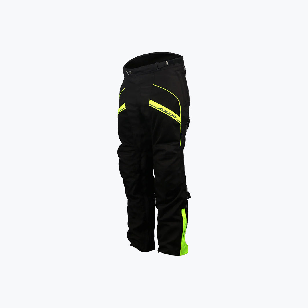 AXOR Delta Riding Pants Black Neon Yellow