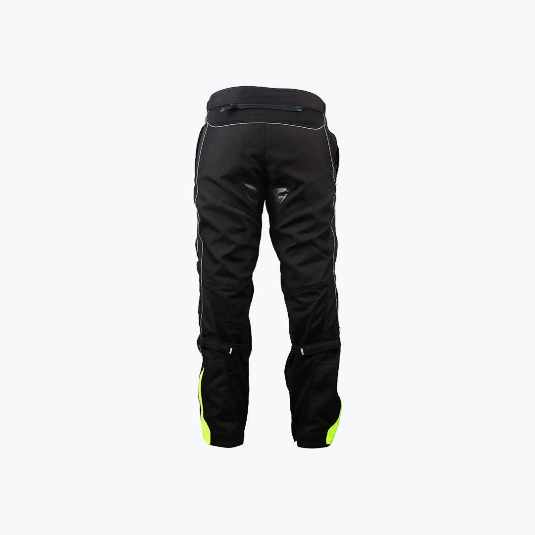 AXOR Delta Riding Pants Black Neon Yellow