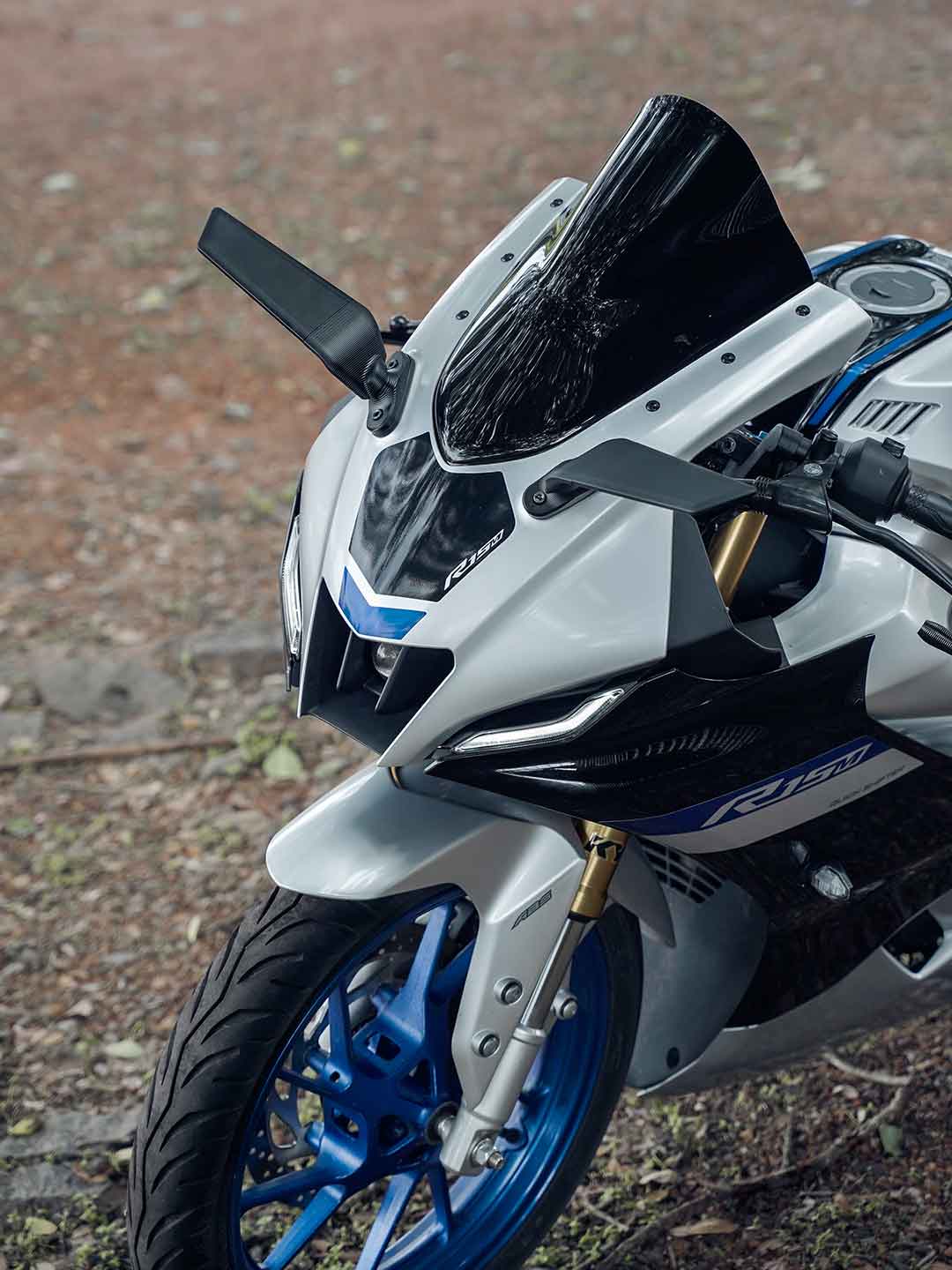 Super Stealth Wing Fin Mirror for Yamaha R15 V4