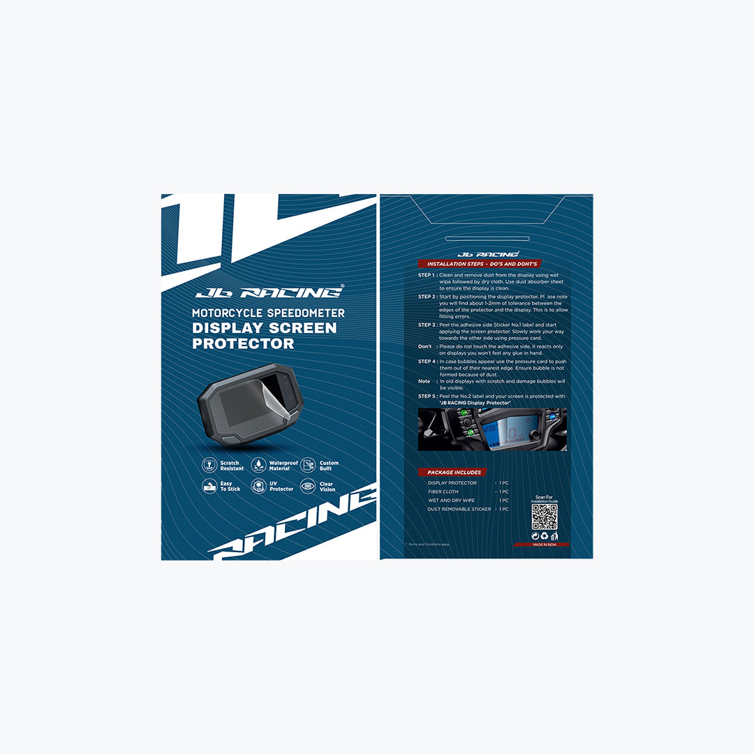 JB Racing Meter Display Guard for BMW G310R / G310GS