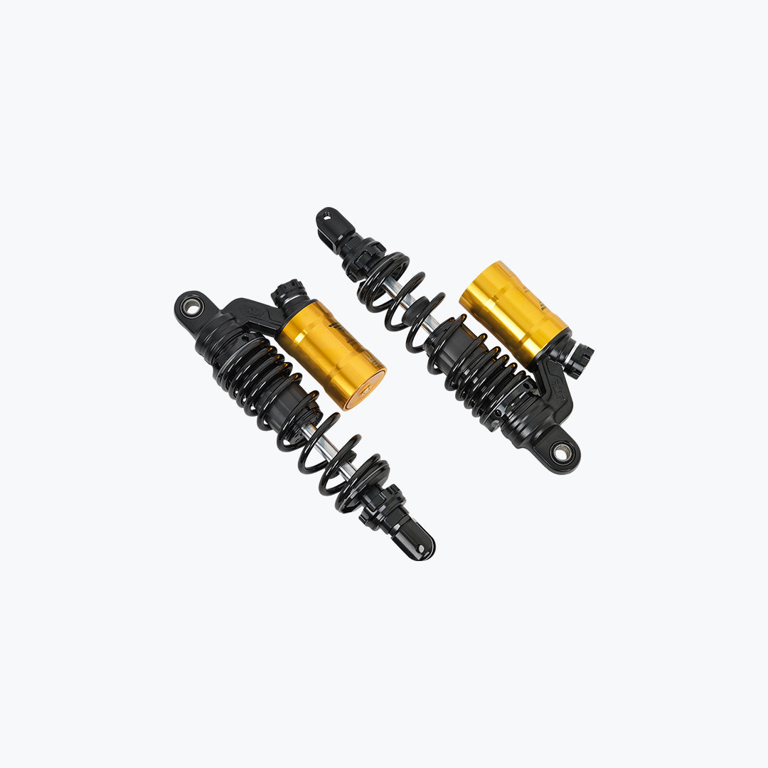 SYS GP500 Gas Shock Absorber DS305 for Yamaha NMAX NVX 155 Black Gold