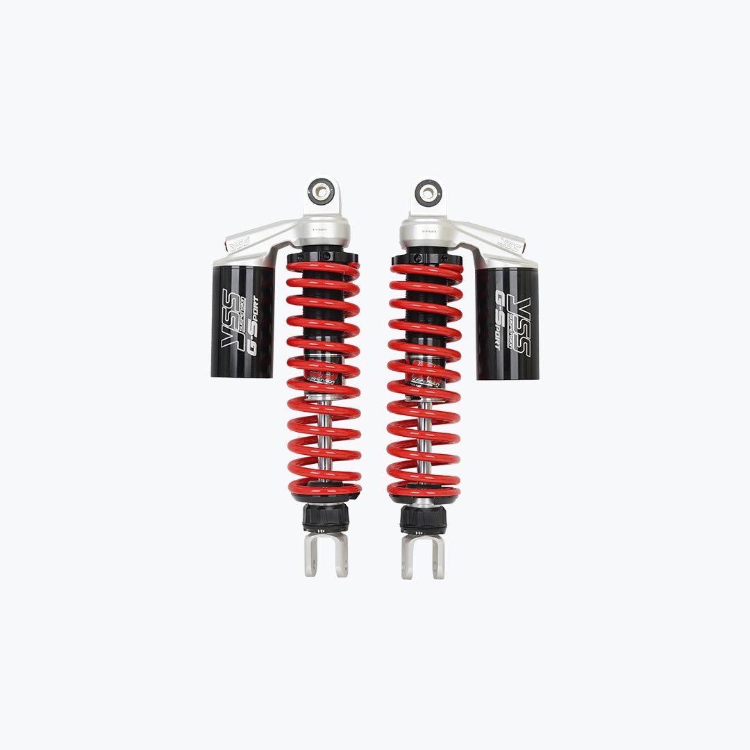 YSS Aerox TG-Series Rear Shock Absorber Black Red TG302-305TR-05-858