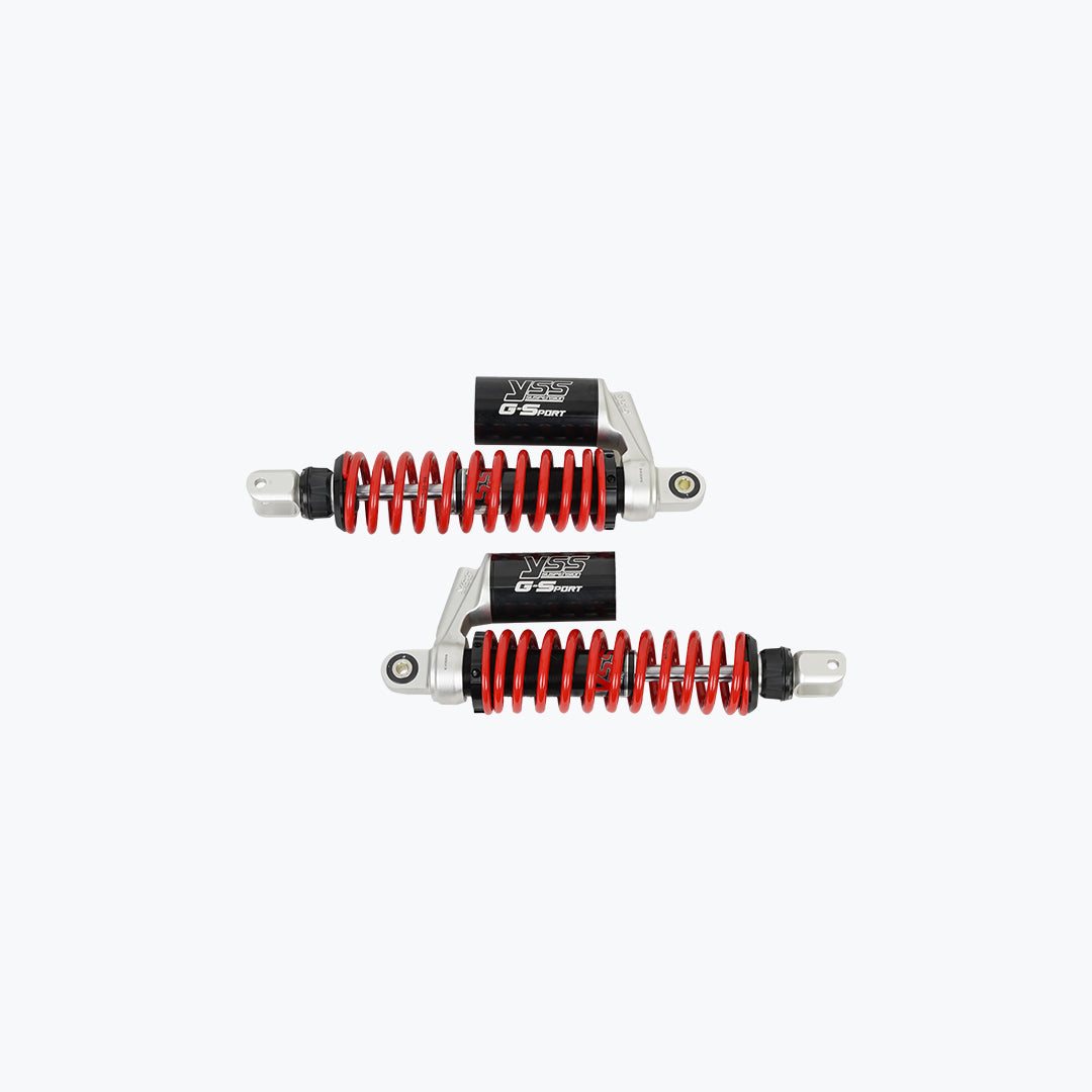 YSS Aerox TG-Series Rear Shock Absorber Black Red TG302-305TR-05-858