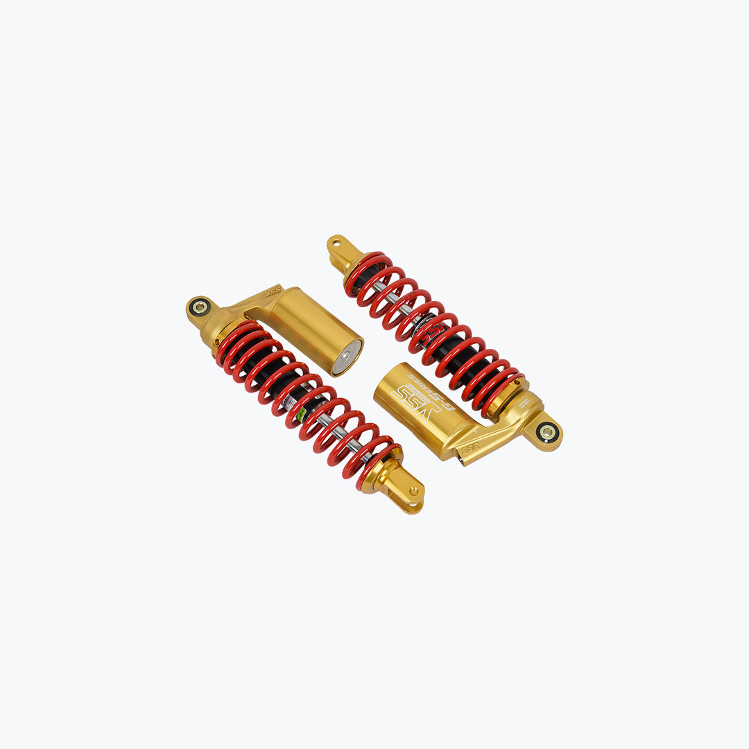 YSS Aerox G-Series Gold Edition Rear Shock Absorber Black Red Gold TC302-305T-02-853M