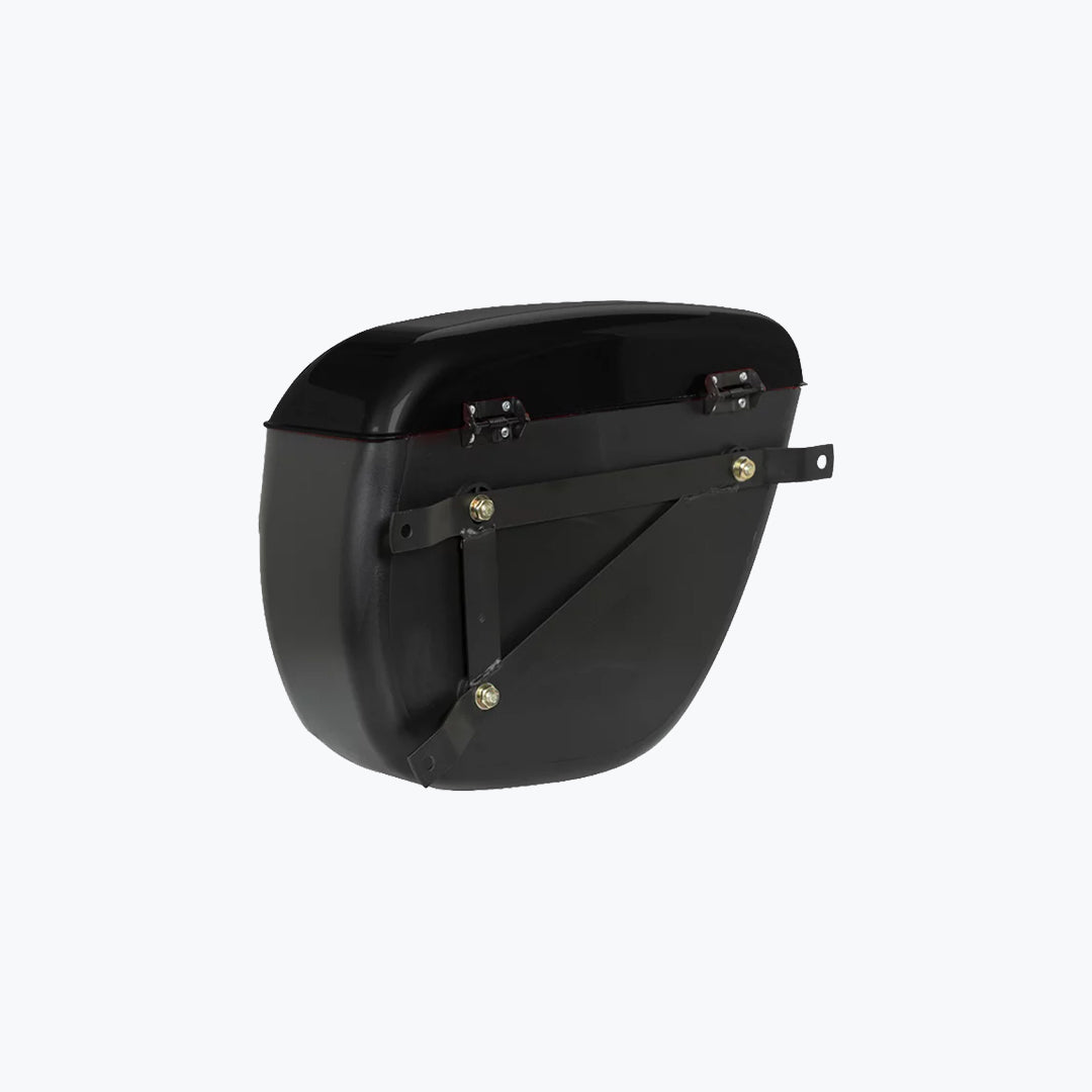 STUDDS Safari Box Black Universal Motorcycle Side Luggage Box
