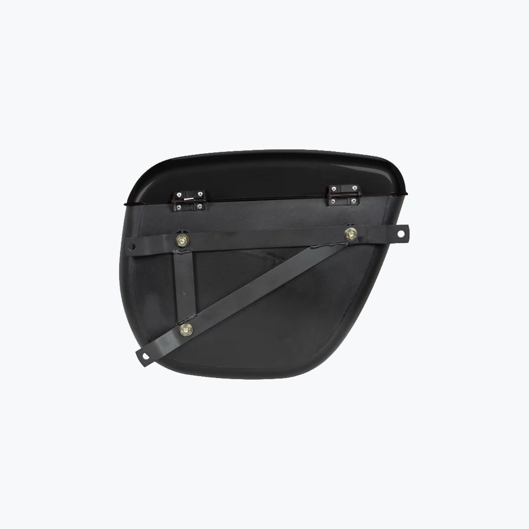 STUDDS Safari Box Black Universal Motorcycle Side Luggage Box