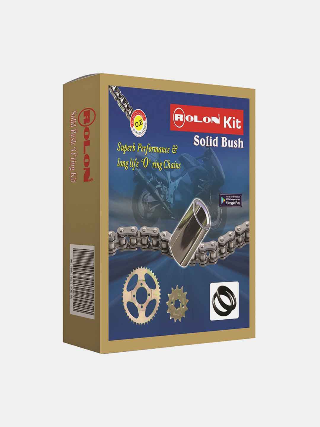 ROLON CHAIN SPROCKET KIT HORNET CB 160 SILVER 229