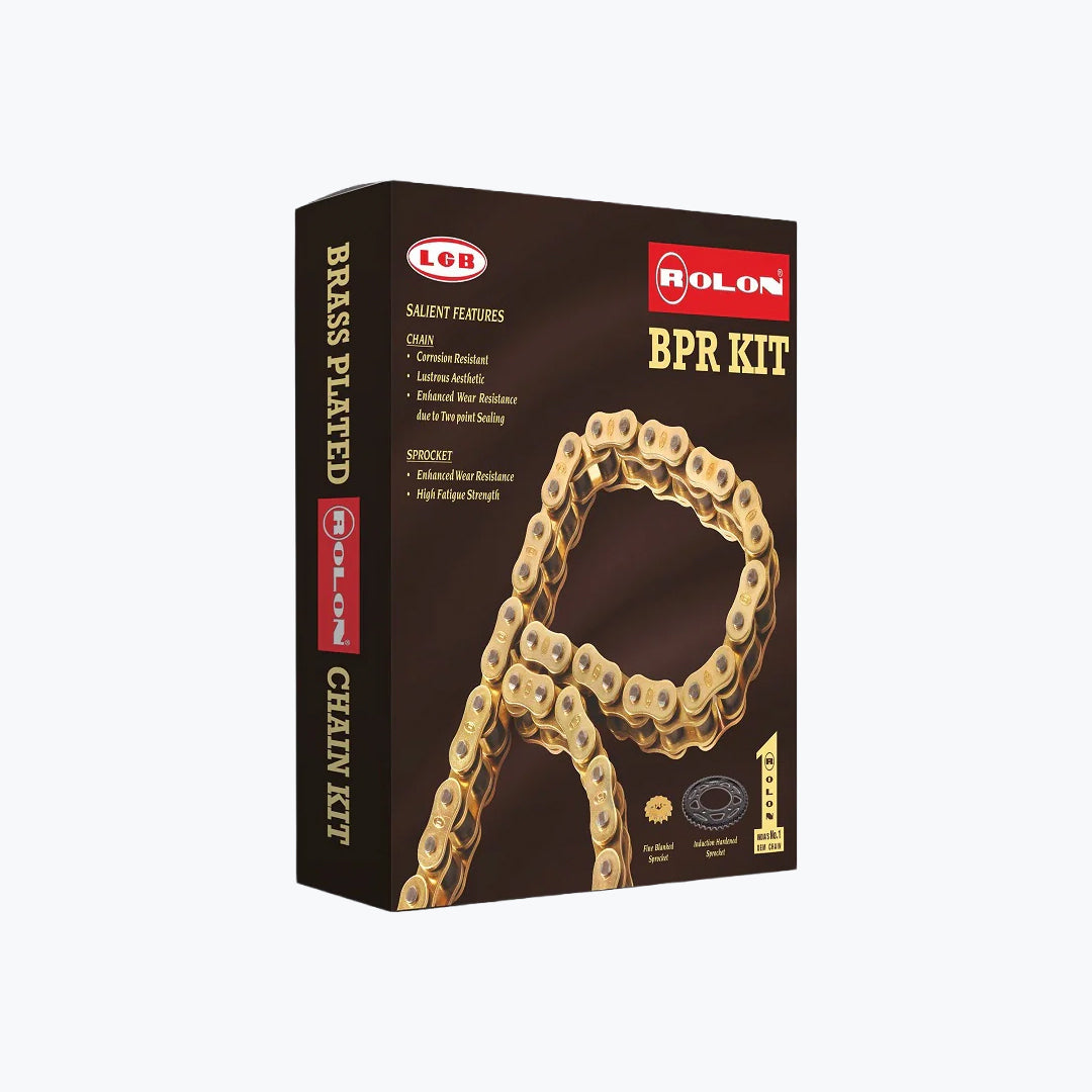 Rolon Chain Sprocket Kit KTM Duke 200 267 Brass